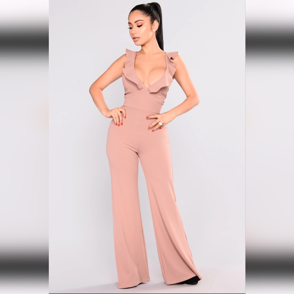 Nude Jumpsuit